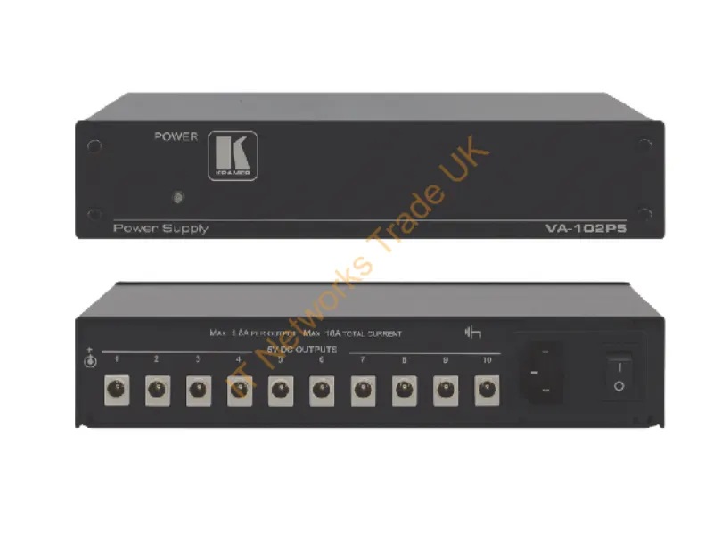 VA-102P5 - Kramer Electronics Va-102P5 Power Supply Unit Black