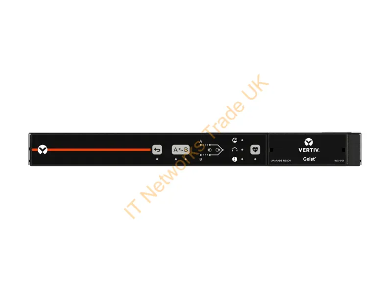 VA1U1100 - Vertiv Geist Au01X1R0-10L137-1C14C14A900-D Power Distribution Unit (Pdu) 10 Ac Outlet(S) 0U Black