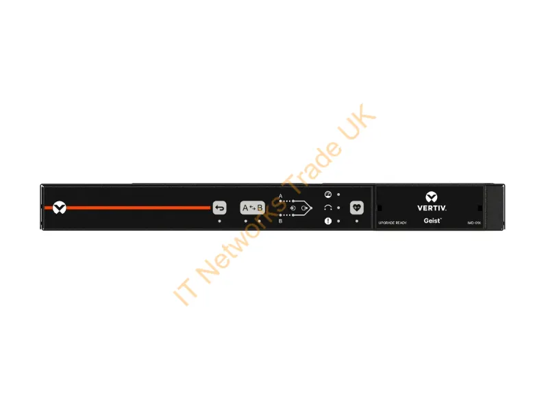 VA1U2100 - Vertiv Geist Au01X1R0-12Cf17-2C20C20A900-D Power Distribution Unit (Pdu) 12 Ac Outlet(S) 0U Black
