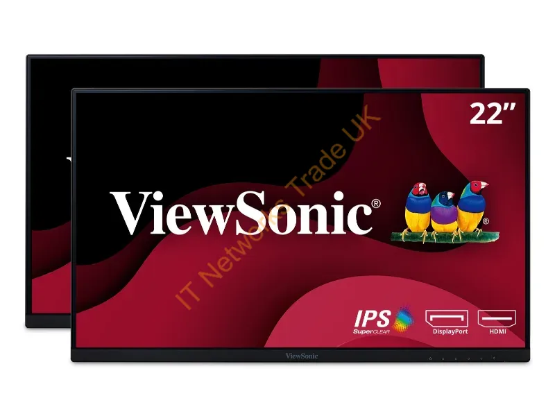 VA2256-MHD_H2 - Viewsonic 22" Frmls 1080P Ips Dual Pk