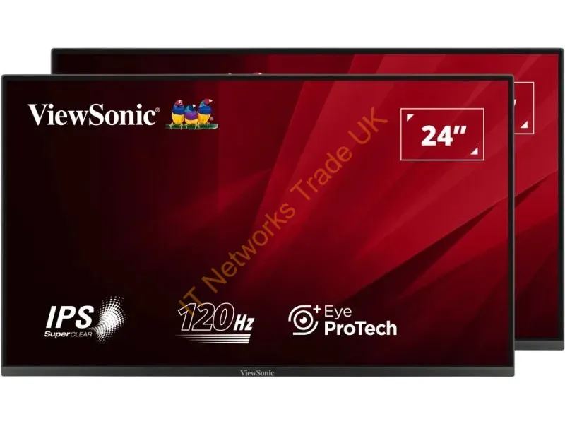 VA2456A-MHD_H2 - Viewsonic 24" Ips Dualpack Headonly Mon