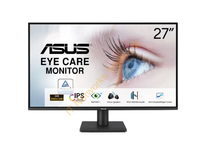 VA27AQ - Asus Asus 27In 1440P Eye Care Mntr