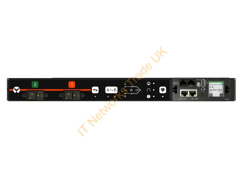 VA4N31A1 - Vertiv Geist An05M1R1-12Cf18-3Tl6Tl6A011-D Power Distribution Unit (Pdu) 12 Ac Outlet(S) 0U Black