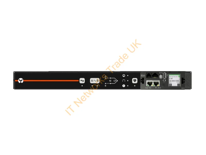 VA4U11A0 - Vertiv Geist Au03E1R5-12Cf17-1C14C14A900-D Power Distribution Unit (Pdu) 10 Ac Outlet(S) 1U Black
