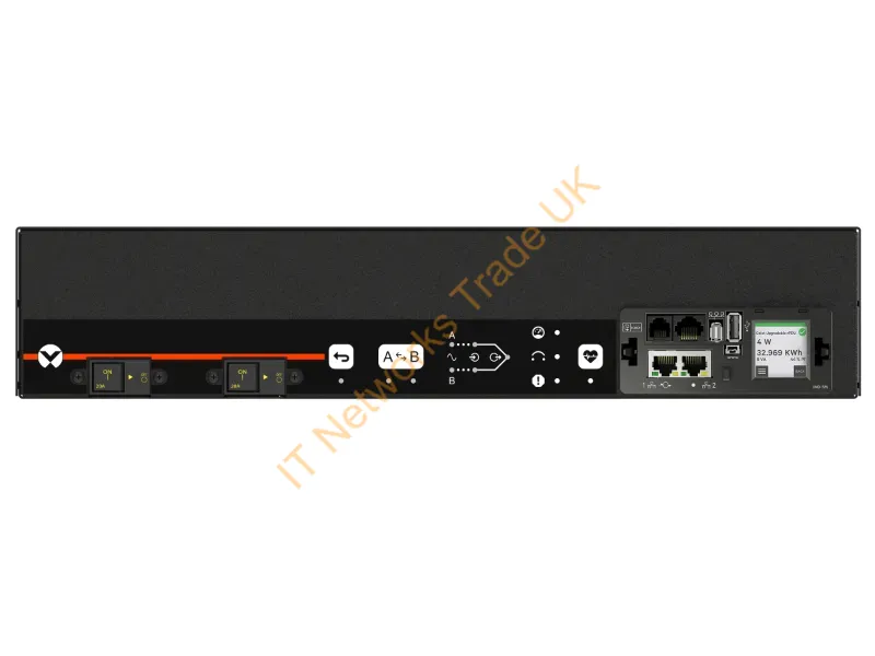 VA6N32A0 - Vertiv Geist Anr5M2R6-12S203-3Tl5Tl5A011-D Power Distribution Unit (Pdu) 12 Ac Outlet(S) 0U Black