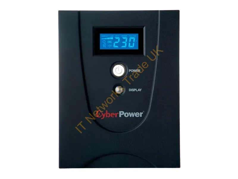 VALUE2200EILCD - CyberPower VALUE2200EILCD uninterruptible power supply (UPS) 2.2 kVA 1320 W 6 AC outlet(s)