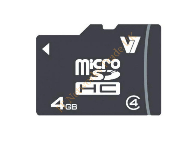 VASDH4GCL4R-2E V7 4GB Class 4 SDHC Flash Memory Card