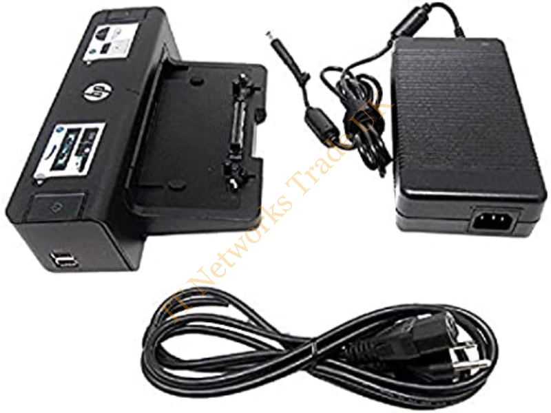 VB043UT HP 230-Watts Basic Docking Station for ProBook B-Series Elitebook Notebook PC (AC Adapter Sold Separately) Laptop Accessory