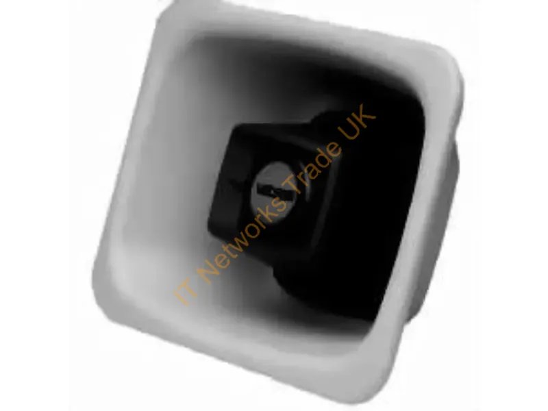 VC-1090-GY - Valcom Flexhorn 1-Way Gray Wired