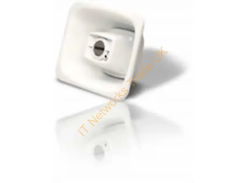 VC-1090-W - Valcom Flexhorn 1-Way White Wired