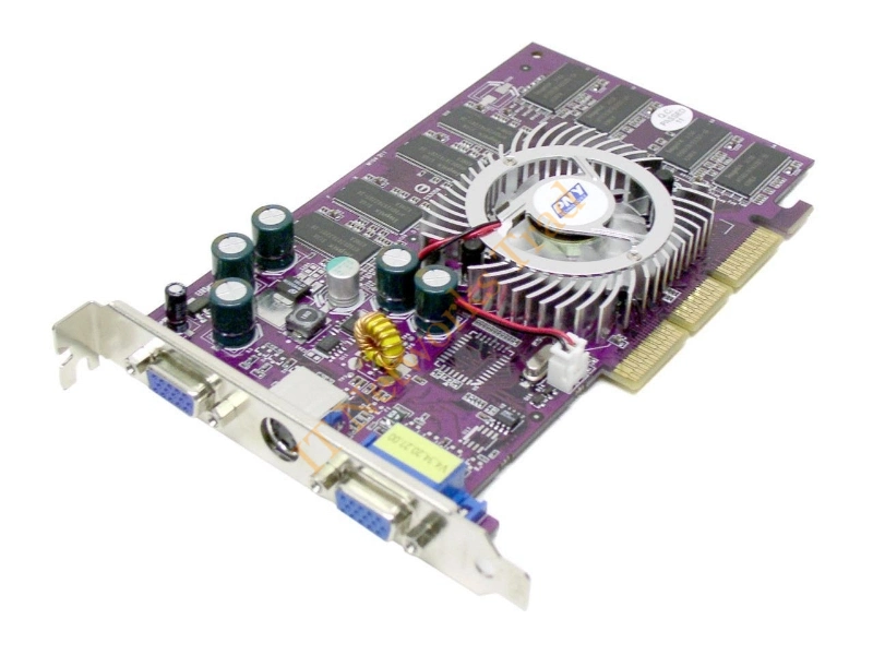 VC-GF05200A8D12G-M PNY GeForce FX 5200 128MB 128-Bit DDR AGP 4X/8X Video Graphics Card