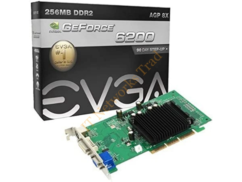 VCE256-P1-N399 EVGA -GeForce 6200 256MB PCI DVI/ TV-Out Video Graphics Card