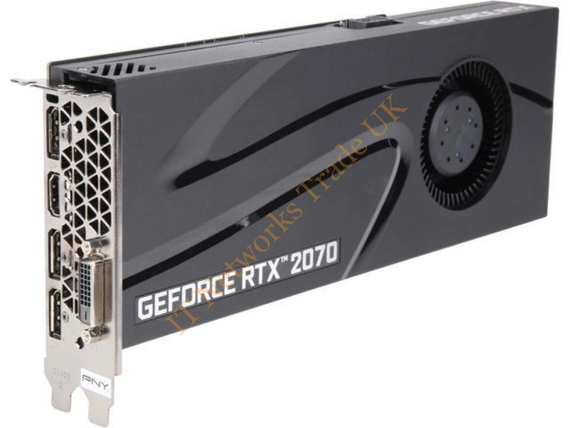 VCG20708SBLMPB PNY nVidia GeForce RTX 2070 Super Blower 8GB GDDR6 HDMI/3DisplayPort PCI-Express Video Graphic Card