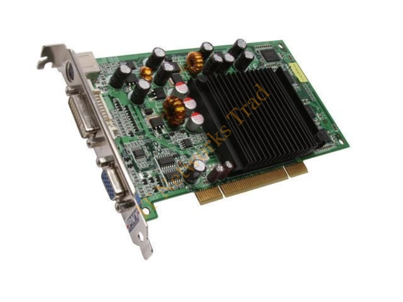 VCG62256PEB PNY GeForce 6200 256MB 64-Bit GDDR2 PCI DVI/ D-Sub/ S-Video Output Video Graphics Card