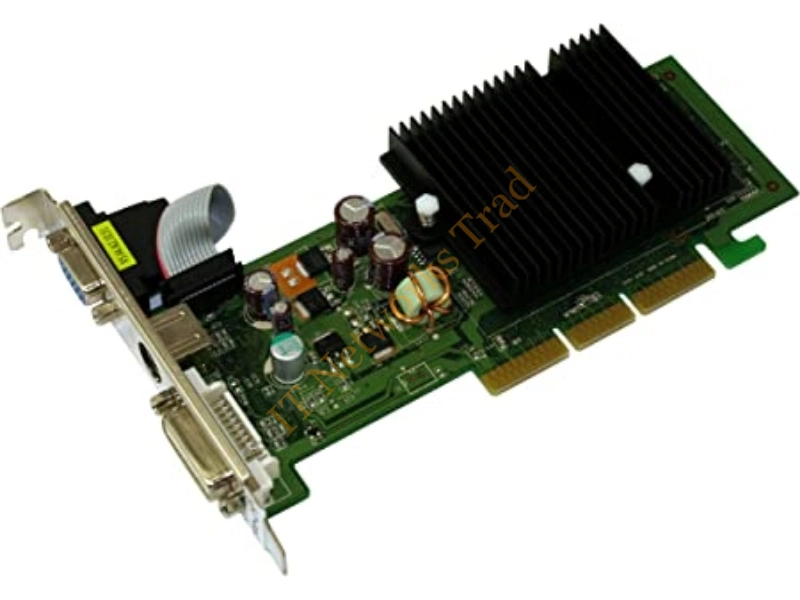 VCG62512SAPB PNY GeForce 6200 512MB 64-Bit DDR2 AGP 8X D-Sub/ DVI/ S-Video Out Low Profile Ready Video Graphics Card