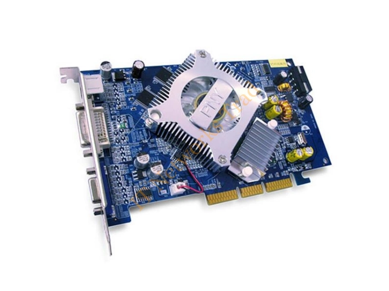 VCG66256APB PNY GeForce 6600 256MB 128-Bit DDR AGP 4X/8X Video Graphics Card