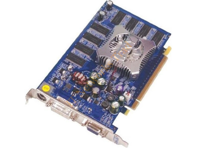 VCG66256XPB PNY Verto GeForce 6600 256MB DDR SDRAM PCI Express x16 S-Video/ HDTV output/ VGA/ DVI Connectors Video Graphics Card