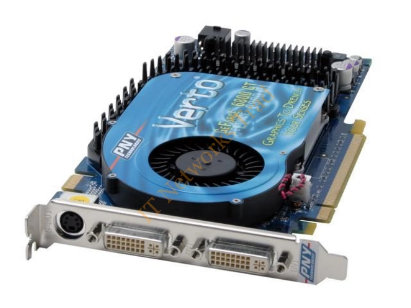 VCG6800GXPB PNY GeForce 6800GT 256MB 256-Bit GDDR3 PCI Express x16 SLI Support Video Graphics Card