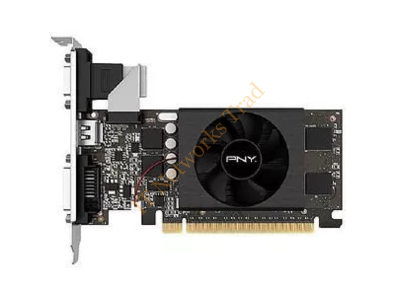 VCG7102D5SFPPB PNY nVidia GeForce GT 710 2GB Singel Fan GDDR5 HDMI/DVI-D/VGA PCI-Express 2.0 Video Graphic Card