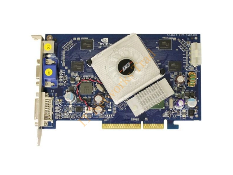 VCG76512SAXB PNY GeForce 7600GS 512MB 128-Bit GDDR2 AGP 4X/8X Video Graphics Card