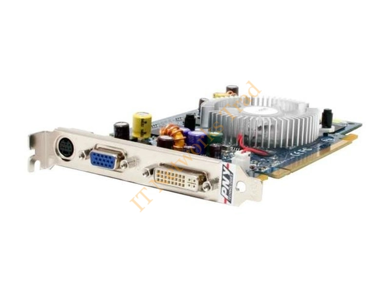 VCG76512SXPB PNY GeForce 7600GS 512MB DDR2 PCI Express DVI/ Vga/ Hdtv/ S-Video Outputs Video Graphics Card