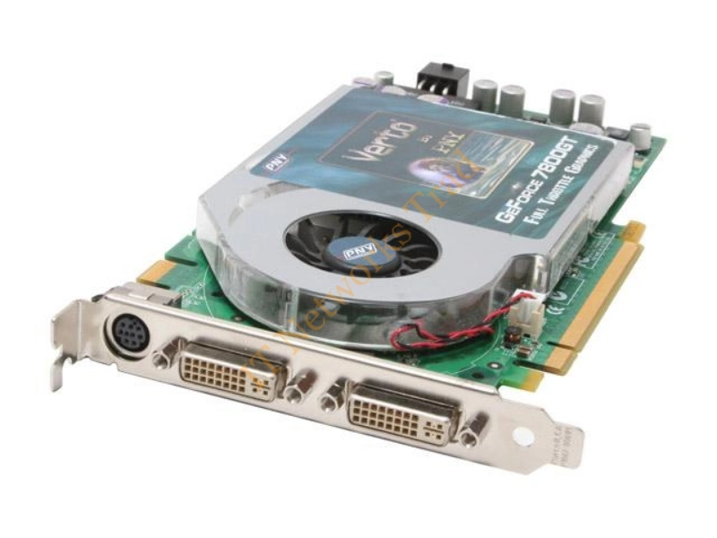 VCG7800GXPB PNY GeForce 7800GT 256MB 256-Bit GDDR3 PCI Express x16 SLI Support Video Graphics Card