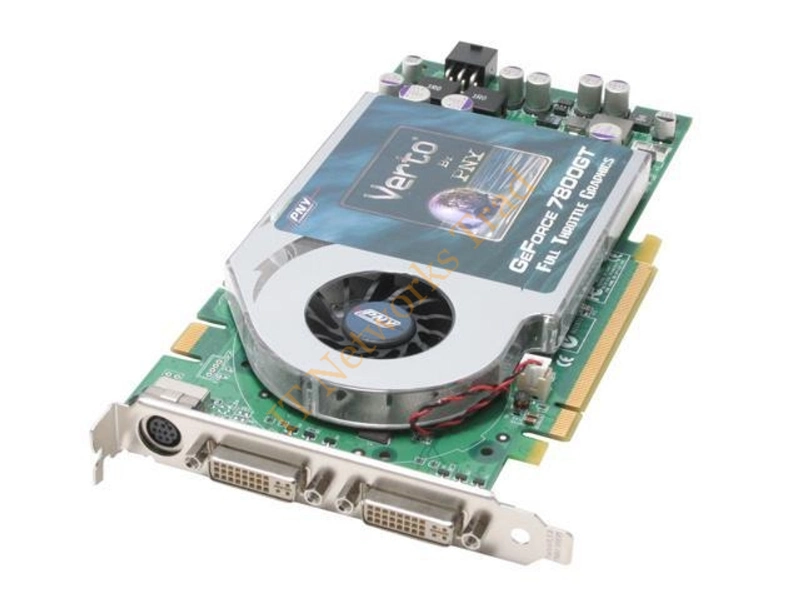 VCG7800GXWB-C2 PNY GeForce 7800GT 256MB 256-Bit GDDR3 PCI Express x16 SLI Support Video Graphics Card