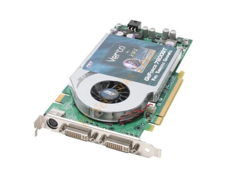 VCG7800GXWB PNY GeForce 7800GT 256MB 256-Bit GDDR3 PCI Express x16 SLI Support Video Graphics Card
