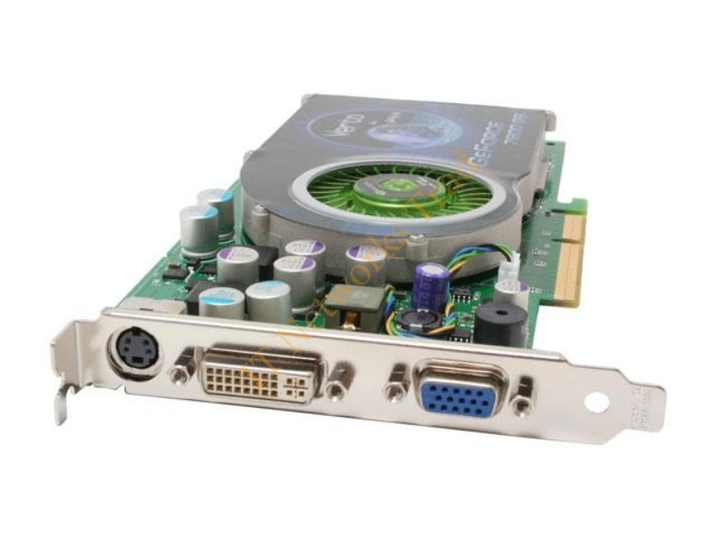 VCG7800SAPB PNY GeForce 7800GS 256MB 256-Bit GDDR3 AGP 4X/8X D-Sub/ S-Video Out/ DVI Video Graphics Card