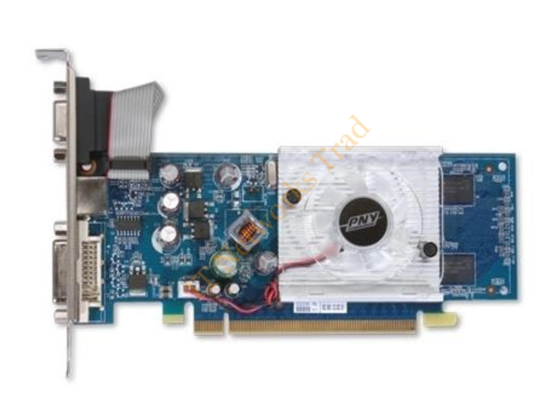 VCG8400SXEB PNY GeForce 8400 GS 256MB 64-Bit GDDR2 PCI Express x16 HDCP Ready Low Profile Ready Video Graphics Card