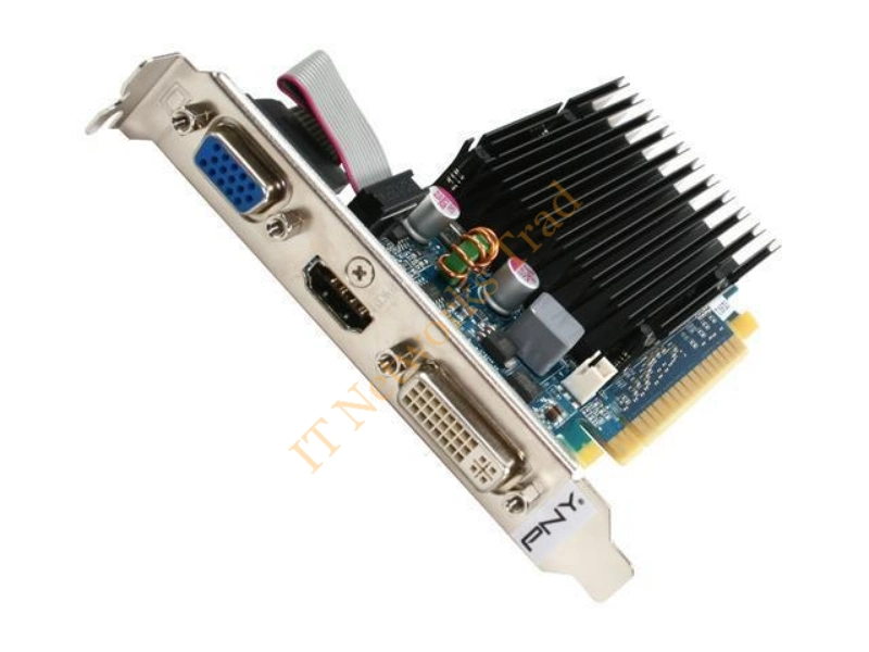 VCG84512R3SXPB PNY GeForce 8400 GS 512MB PCI Express VGA/ DVI/ HDMI Outputs Video Graphics Card