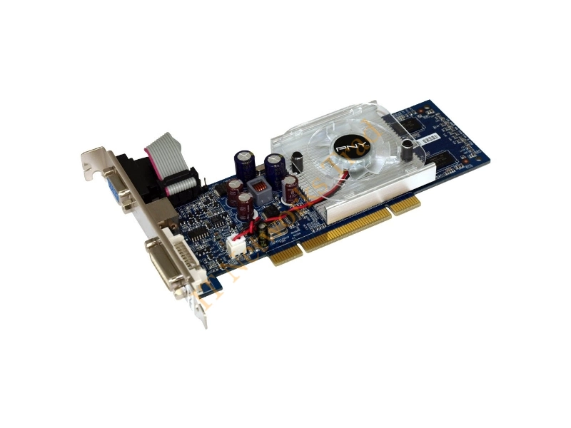 VCG84512SPEB PNY GeForce 8400GS 512MB DDR2 64-Bit PCI DVI/ VGA/ S-Video/ HDTV Video Graphics Card