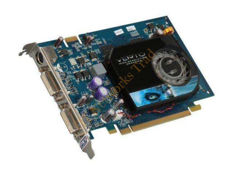 VCG8600GXXB PNY GeForce 8600 GT 256MB 128-Bit DDR3 PCI Express x16 HDCP Ready SLI Support Video Graphics Card