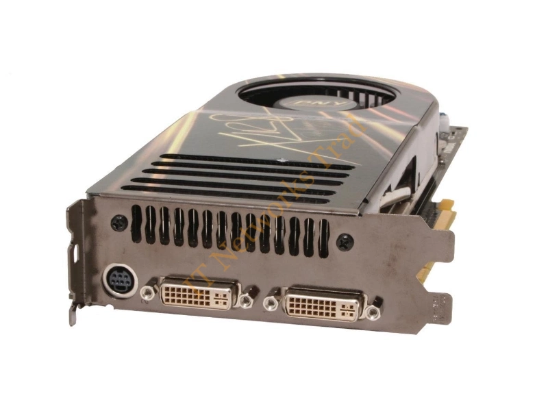 VCG8800XXPB PNY XLR8 GeForce 8800GTX 768MB 384-Bit GDDR3 PCI Express x16 Dual DVI/ HDTV/ S-Video Out/ HDCP Ready/ SLI Supported Video Graphics Card