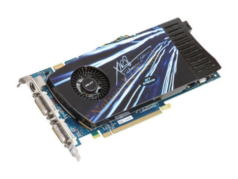 VCG88512GXPB-FLB PNY GeForce 8800 GT 512MB 256-Bit GDDR3 PCI Express 2 x16 HDCP Ready SLI Support Video Graphics Card