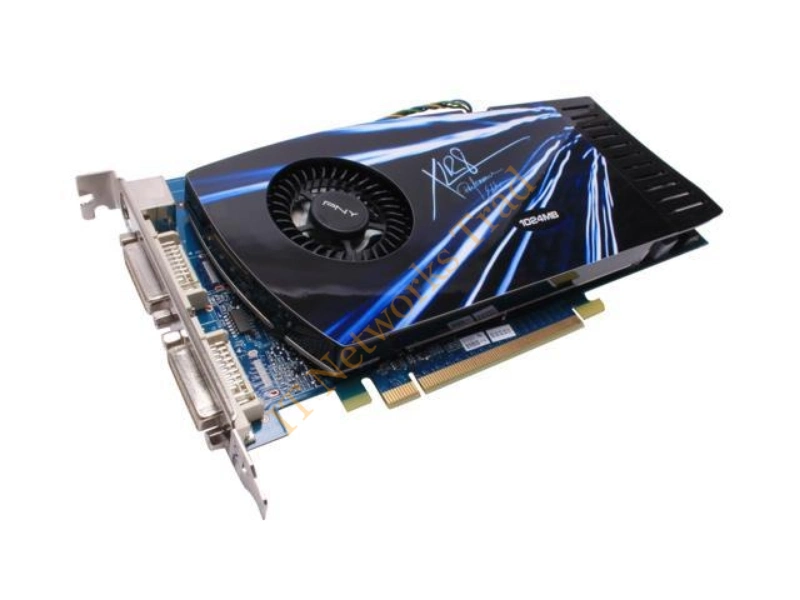 VCG981024GXEB PNY GeForce 9800GT 1GB DDR3 PCI Express 2.0 Dual DVI/ HDTV/ S-Video Outputs Video Graphics Card