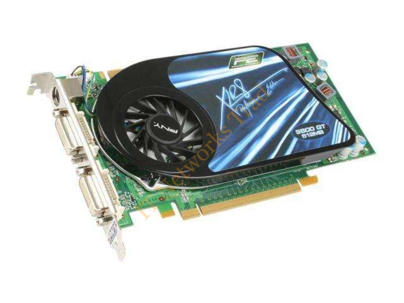 VCG98GTEE5XEB PNY GeForce 9800 GT EE 512MB GDDR3 256-Bit PCI Express 2.0 x16 Dual DVI/ HDMI/ HDCP Ready/ SLI Supported Video Graphics Card