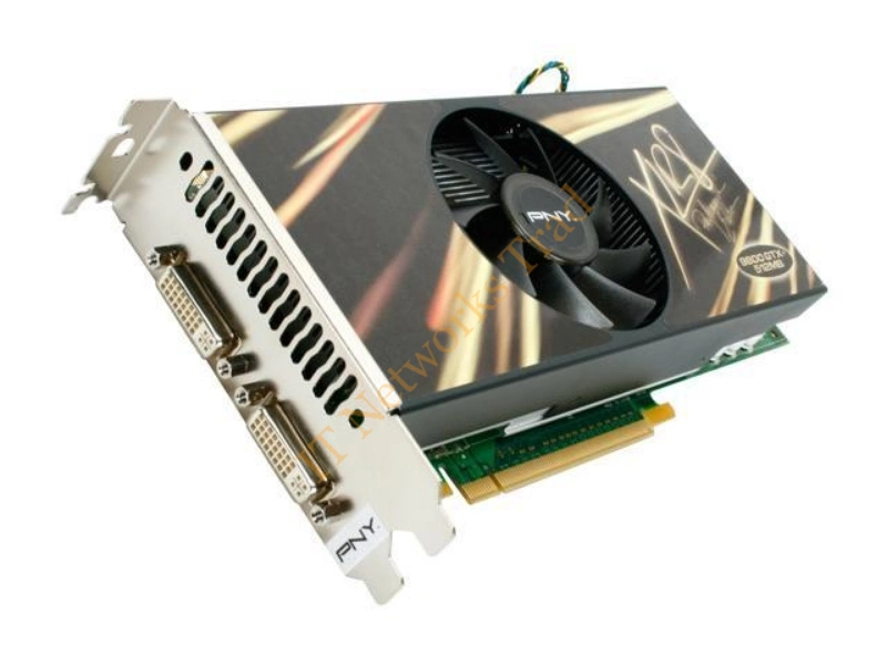 VCG98GTXPXPB PNY GeForce 9800GTX+ 512MB DDR3 PCI Express 2.0 Dual DVI/ HDTV/ S-Video Outputs Video Graphics Card