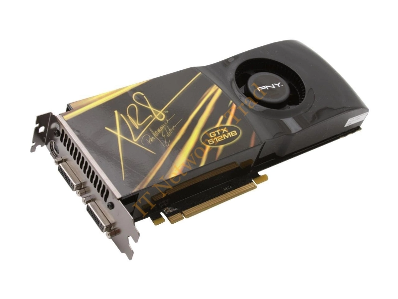 VCG98GTXXPB-OC PNY nVidia GeForce 9800GTX 512MB DDR3 PCI Express Video Graphics Card