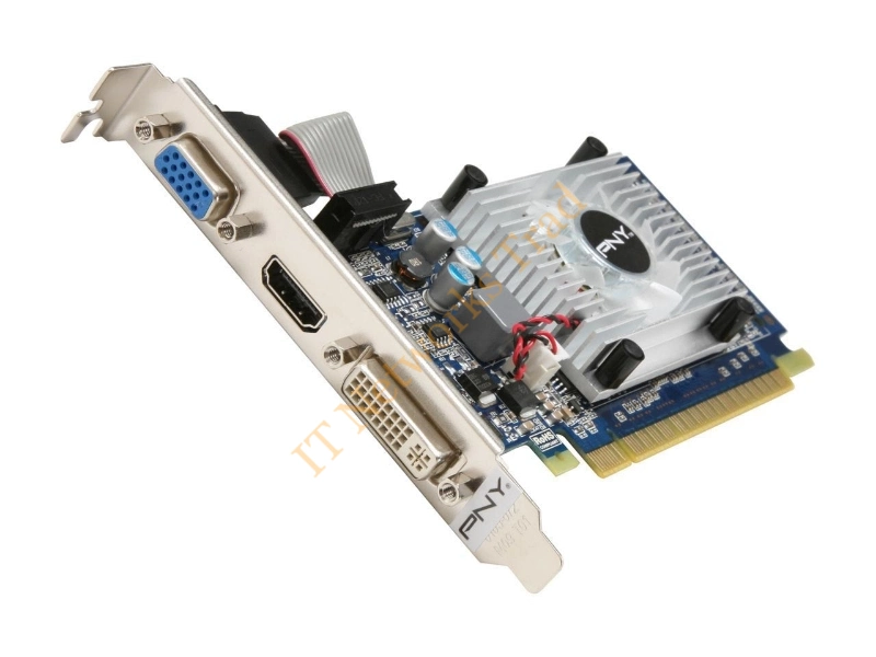 VCGGT5201XPB PNY nVidia GeForce GT 520 1GB DDR3 PCI Express x16 2.0 Video Graphics Card