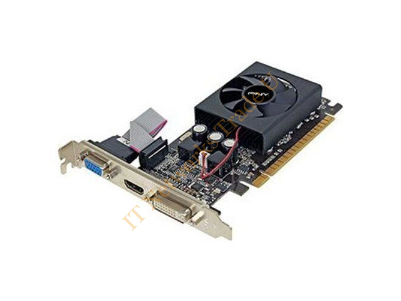 VCGGT610XPB-A1 PNY GeForce GT610 1GB 64-Bit DDR3 PCI Express 2.0 x16 HDCP Ready/ HDMI/ D-Sub/ DVI Video Graphics Card