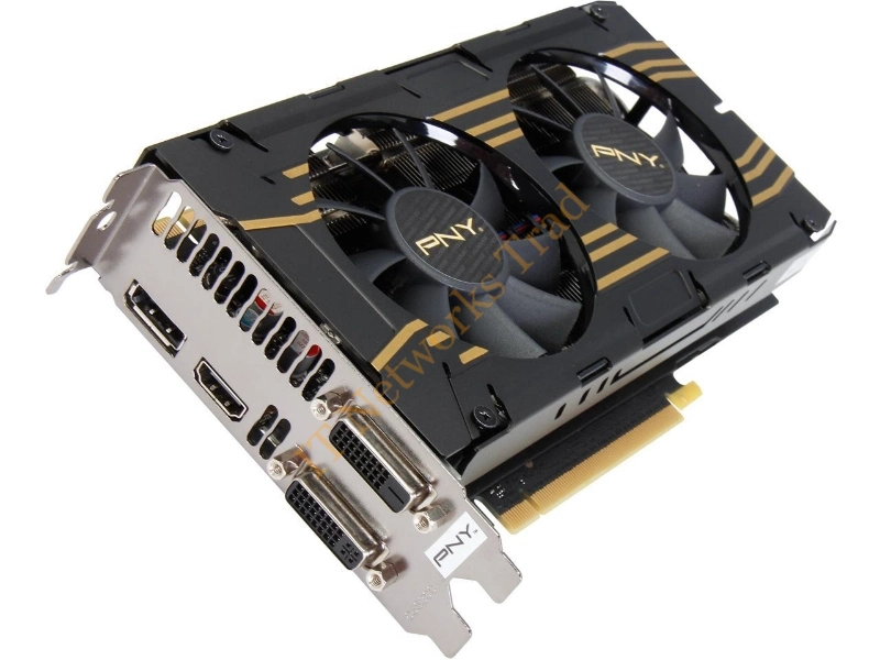 VCGGTX7602XPB-OC PNY nVidia GeForce GTX 760 OC 2GB GDDR5 Dual DVI/ HDMI/ DisplayPort PCI Express Video Graphics Card