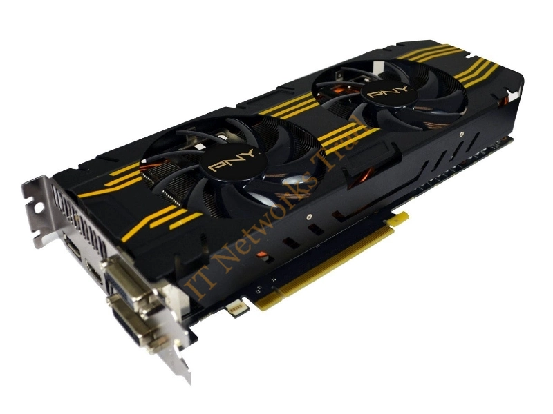 VCGGTX7704XPB-OC2 PNY nVidia GeForce GTX 770 OC2 4GB GDDR5 Dual DVI/ HDMI/ DisplayPort PCI Express Video Graphics Card