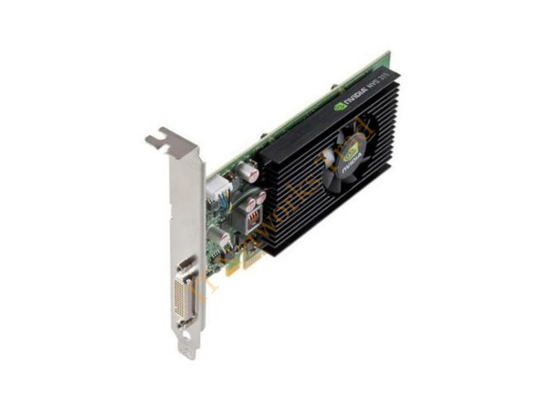 VCNVS315DVI-PB-A1 PNY nVidia Quadro NVS 315 1GB DDR3 64-Bit / Display Port / DVI-D PCI Express 2.0 x16 Video Graphics Card