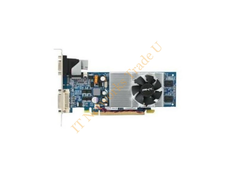VCQ285NVS-PCX1BLK-1 PNY nVidia Quadro4 NVS 285 128MB GDDR2 64-Bit / DVI-I PCI Express x1 Video Graphics Card