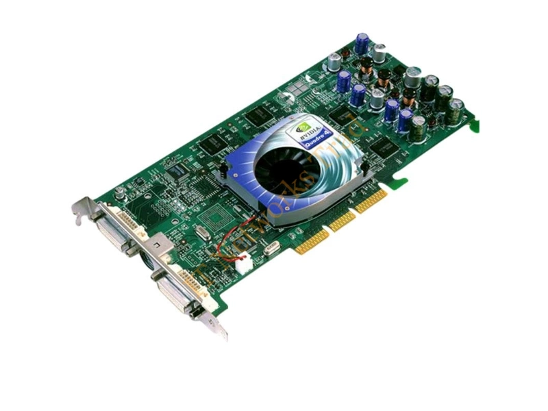 VCQ4980XGL-PB PNY Quadro4 980 XGL 128MB 128-Bit DDR AGP 4x/8x VGA DVI Video Graphics Card