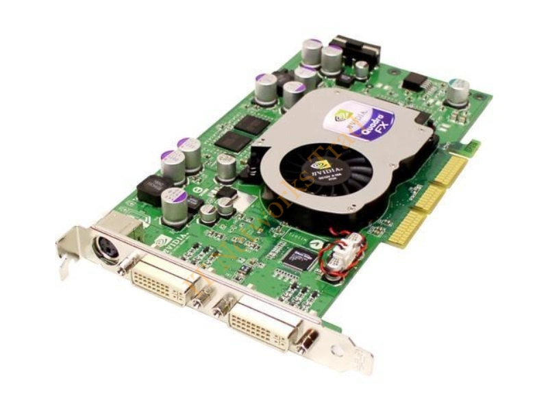 VCQFX1100 PNY Quadro FX1100 128MB DDR Dual DVI/ AGP 8x Video Graphics Card