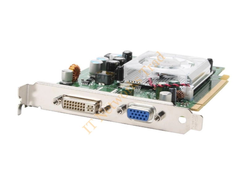 VCQFX350-PCI-Express PNY Quadro FX350 64MB DDR2 PCI Express DVI/ VGA Video Graphics Card
