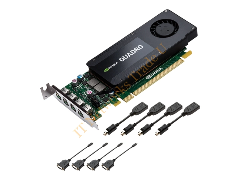 PNY VCQK1200DVI-PB LP Quadro K1200 4GB GDDR5 Graphic card