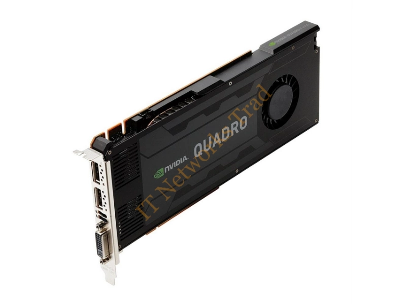 VCQK4000T PNY Quadro K4000 3GB GDDR5 192-Bit Dual Link DVI-I/ 2x DisplayPort PCI Express 2.0 x16 Video Graphics Card